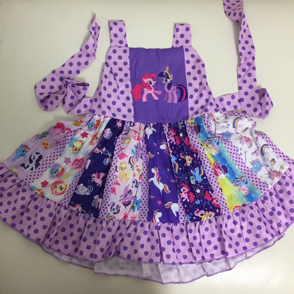 Little pony cute twirl unicorn dress - Picture 2 of 10